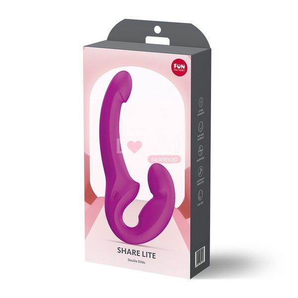 Безременный страпон Fun Factory SHARE LITE Blackberry, регулируемая, облегченная модель SX3725 фото