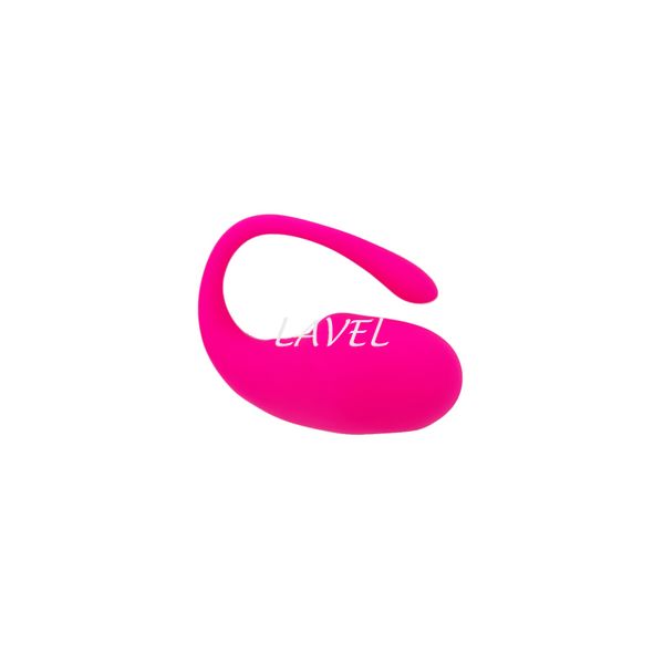 Віброяйце-смарт Lola Folove рожева з мягким хвостиком, керування зі смартфона LAV2000058 фото