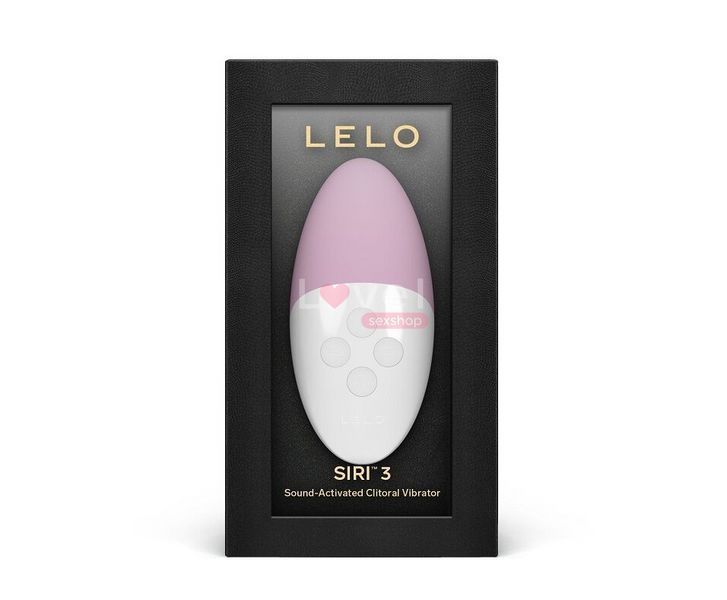 Музыкальный вибратор для клитора LELO SIRI 3 Soft Pink, вибрации в ритме звуков без смартфона SX0696 фото