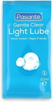 Пробник лубриканта на водяной основе Pasante Gentle Light Lube, 10 мл ( Срок 05. 2026) 7350810400 фото