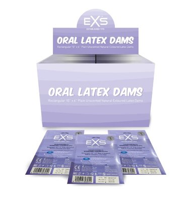 Серветка латексная для орального секса Oral Latex Dam OL303040 фото