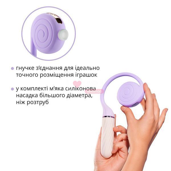 Пульсатор з вакуумною стимуляцією Otouch LOLLIPOP Purple SO9428 фото