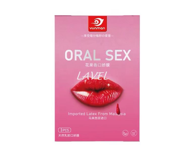 Вкусная салфетка латексная для орального секса Oral Latex, 1 шт OL303040 фото