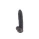 Фалоімітатор Corn Dildo Black (довжина21см, діаметр 4 см) LAV2000072 фото 1