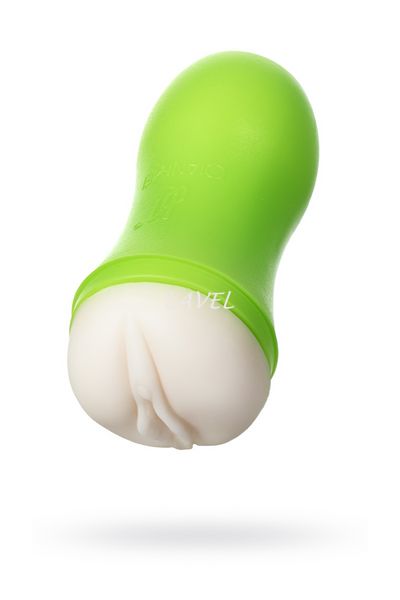 Мастурбатор ротик Toyfa A-Toys, вагина, зеленый/телесный, 14 см 661100763006 фото