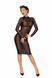 Сукня з мокрим ефектом Noir Handmade F182 Classic dress made of elastic tulle, XL SX0050 фото 3