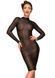 Сукня з мокрим ефектом Noir Handmade F182 Classic dress made of elastic tulle, XL SX0050 фото 1