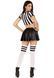 Костюм рефери Leg Avenue Time Out Referee S, кроп-топ, юбка, свисток SO9191 фото 7