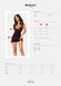 Сорочка Obsessive Bellastia chemise & thong M/L SX1129 фото 5