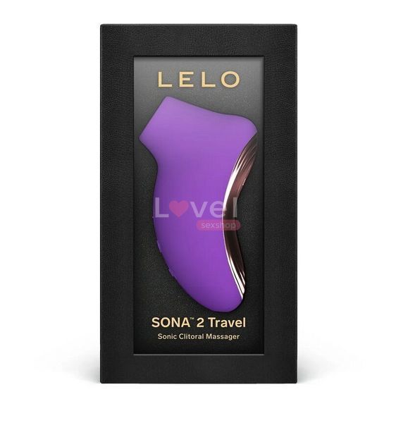 Звуковий стимулятор клітора LELO SONA 2 Travel Purple, тревел-версія, 12 режимів SX0698 фото