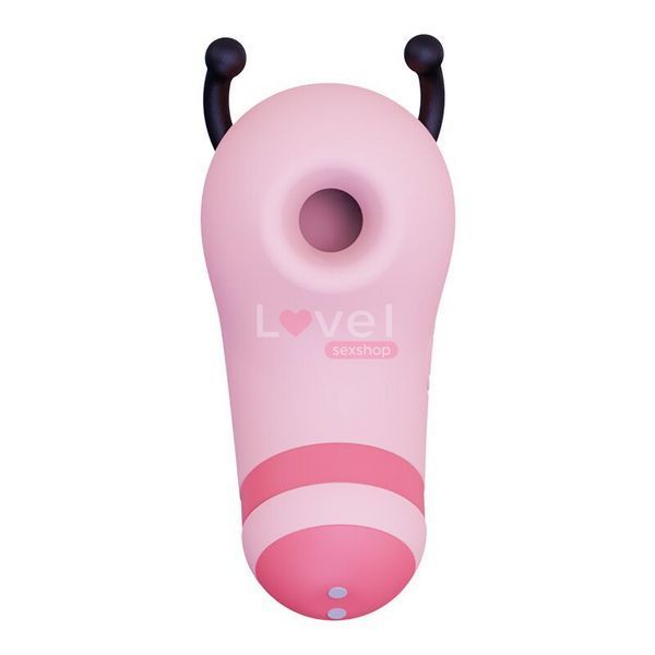 Вакуумный стимулятор с микротоками CuteVibe Beebe Pink, на палец SO6551 фото