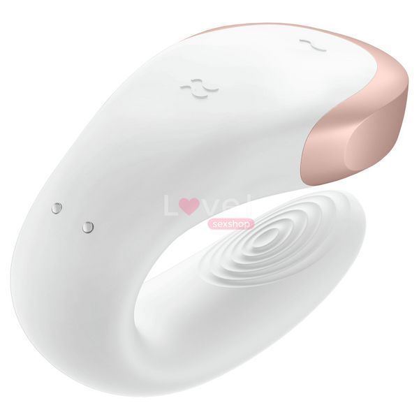 Смарт-вібратор для пар Satisfyer Double Love (White) SO4928 фото