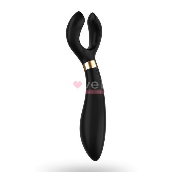 Вібратор для пар Satisfyer Endless Fun Black, 3 незалежні мотори, багатофункціональний SO3108 фото