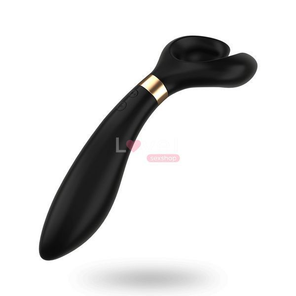 Вібратор для пар Satisfyer Endless Fun Black, 3 незалежні мотори, багатофункціональний SO3108 фото