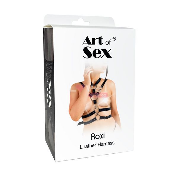 Сексуальна портупея жіноча Art of Sex - Roxi, розмір XS-2XL, колір чорний SO9847 фото
