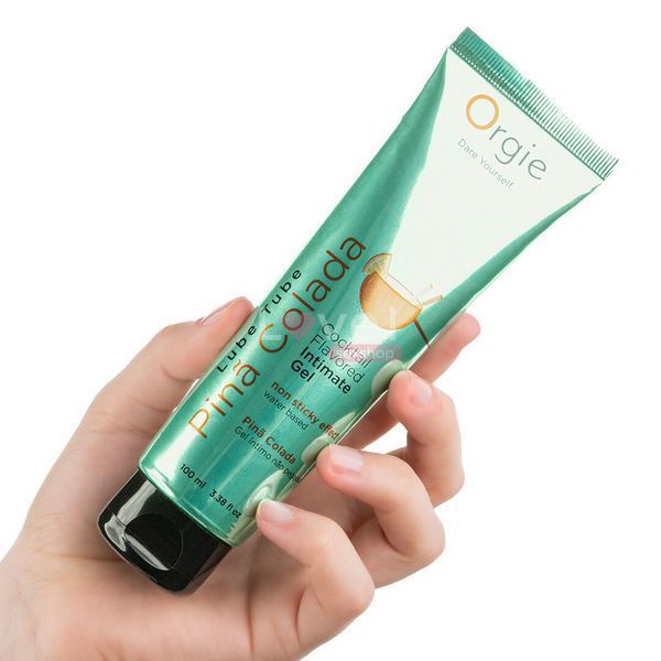 Лубрикант на водній основі Orgie Lube Tube Pina Colada, 100 мл, смак та аромат піна колади SX1515 фото