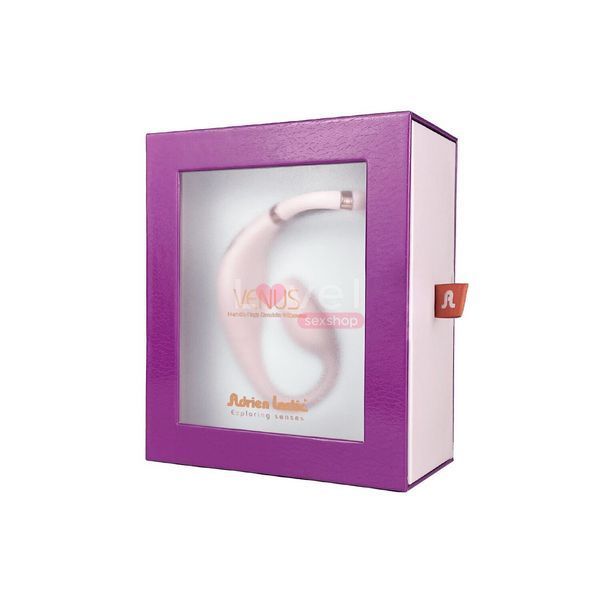 Смарт-вібратор для пар Adrien Lastic Venus + APP, подвійний, можна носити під одягом, 10 режимів SX1283 фото