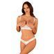 Эротический комплект Obsessive Heavenlly 2-pcs cupless set XS/S, открытая грудь, с доступом SO8175 фото 1