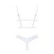 Эротический комплект Obsessive Heavenlly 2-pcs cupless set XS/S, открытая грудь, с доступом SO8175 фото 4