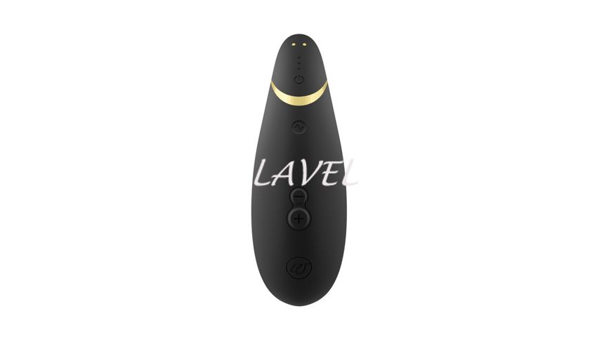 Вакуумный клиторальный стимулятор Womanizer Premium 2 - Black, функции Autopilot и Smart Silence SO8749 фото