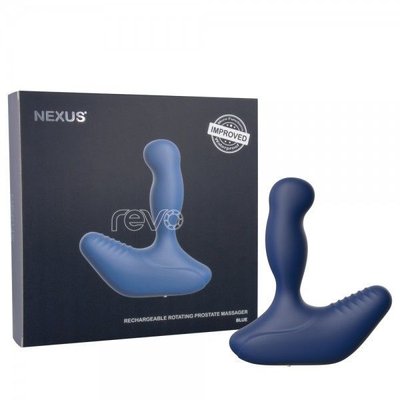 Массажер простаты Nexus Revo New Blue с вращающейся головкой, макс. диаметр 3,2 см SO3066 фото