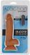 Фалоімітатор ADDICTION Steven 7.5" Silicone Dong Caramel, віброкуля в подарунок SX3155 фото 6