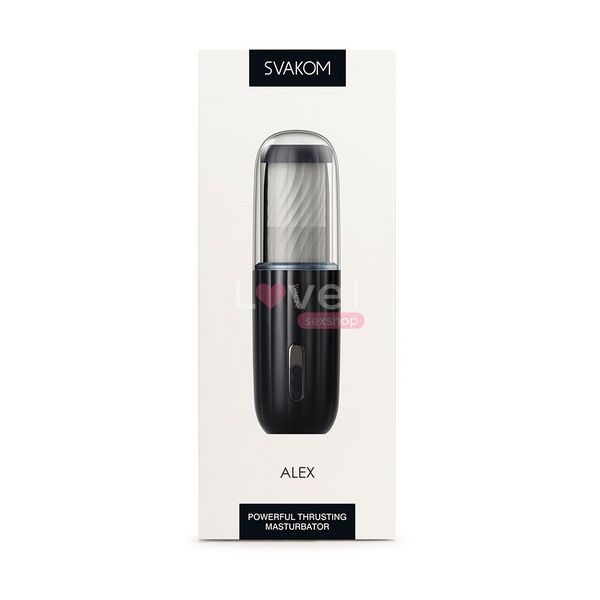 Автоматический мастурбатор с озвучкой Svakom Alex Dark Blue SO4856 фото