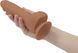 Фалоімітатор ADDICTION Steven 7.5" Silicone Dong Caramel, віброкуля в подарунок SX3155 фото 7