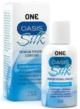 Екстраковзаючий лубрикант на гібридній основі ONE Oasis Silk, 59 мл ONE10158 фото