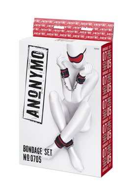 Бандажный набор Anonymo, полиэстер, красный 661100310705 фото