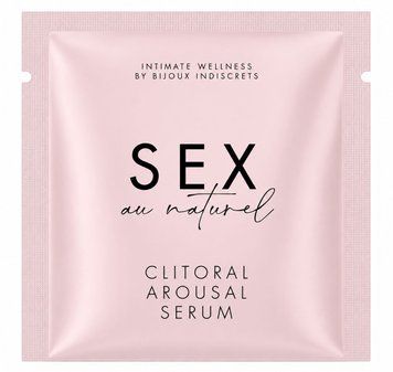 Пробник збуджувальної сироватки для клітора Bijoux Indiscrets Sex au Naturel &mdash; Clitorale Arousal Serum SO7022 фото