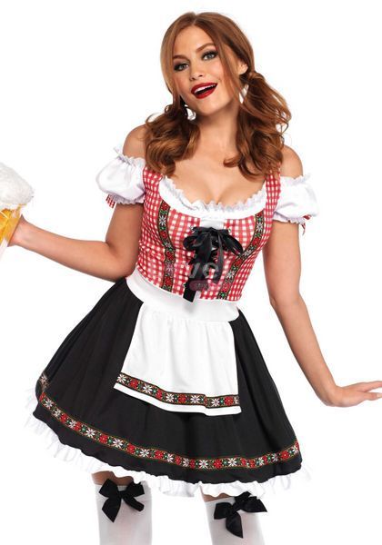 Баварский костюм &laquo;Октоберфест&raquo; Leg Avenue Beer Garden Babe M SO7999 фото