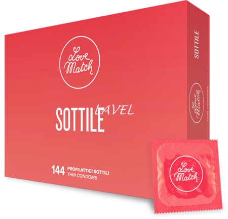 Презервативи - Love Match Sottile (Thin), 54 мм, 6шт без упаковки 8118000010 фото