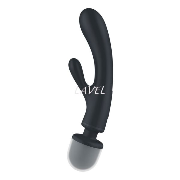 Вибратор-кролик с вибромассажером Satisfyer Triple Lover Grey, 3 мотора SO8789 фото