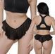 Трусики-юбочка Amanda с открытым доступом, дизайн точки, размер L/XL TNS1170 фото 1