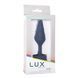 Анальная пробка Lux Active Twist Plug Small Blue SX3926 фото 7