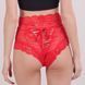 Еротичні мереживні трусики зі шнурівкою Midnight Lace, колір червоний, розмір M&ndash;L TNS1220 фото 8