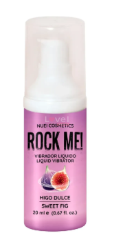 Рідкий вібратор NUEI ROCK ME зі смаком солодкого інжиру, 20 мл N53022 фото