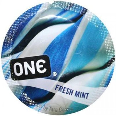 Презерватив - One FlavorWaves Fresh Mint (Освіжаюча м'ята) оральний, 1шт ON221634 фото