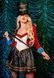 Костюм циркачки Leg Avenue Classic Ringmaster Costume M, платье, шляпа SO9194 фото 4