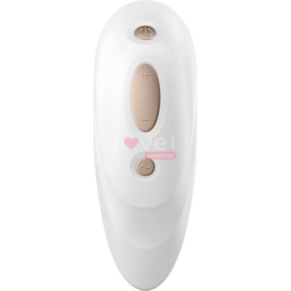 Вакуумный клиторальный стимулятор Satisfyer Pro 1+ с вибрацией SO1828 фото