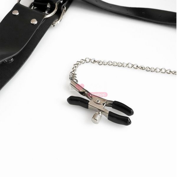 Бондажный набор с металлическим анальным крюком Art of Sex Beatrice Bondage set with anal hook №&thinsp;4 SO8509 фото