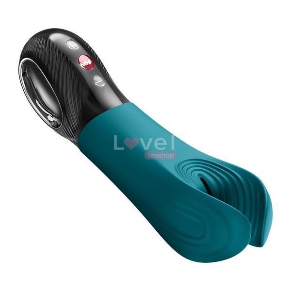 Вибратор для пениса Fun Factory MANTA Bottle Green, подходит для парных игр SX4298 фото
