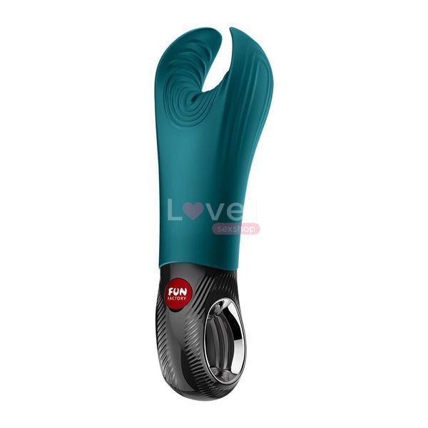 Вибратор для пениса Fun Factory MANTA Bottle Green, подходит для парных игр SX4298 фото
