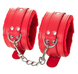 Поножи на ноги Anonymo Ankle Cuffs 0153, экокожа, красные 661100310155 фото 1