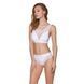 Топ з прозорою вставкою Passion PS002 TOP S, white SO4205 фото 2