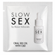 Пробник олії для орального сексу Bijoux Indiscrets Sachette Oral CBD - SLOW SEX, 2 мл