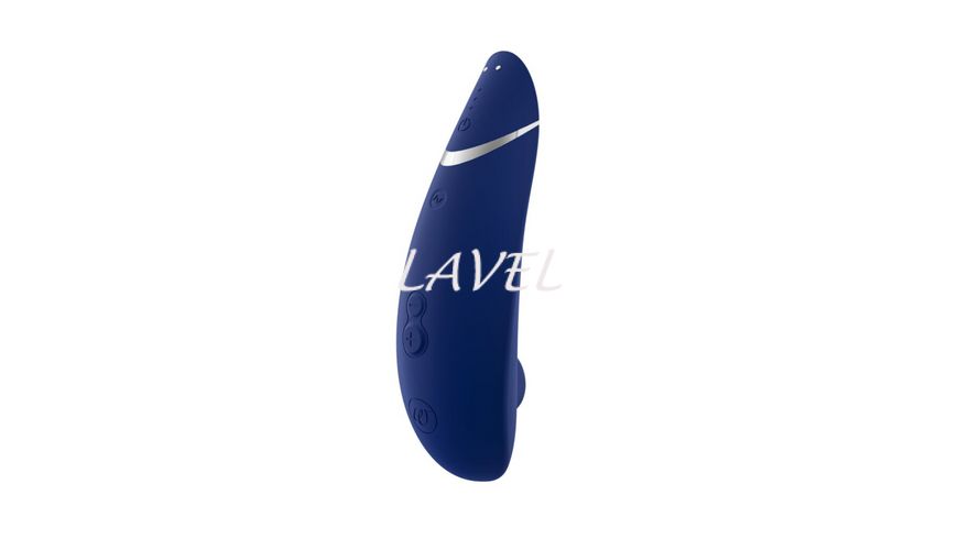 Вакуумний кліторальний стимулятор Womanizer Premium 2 - Blueberry, функції Autopilot та Smart Silenc SO8752 фото