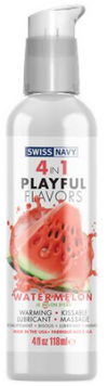 Лубрикант на водній основі Swiss Navy 4 In 1 Water Melon 118 мл SX1354 фото