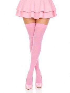 Рожеві панчохи Luna Blush Thigh Highs, One Size TNS1103 фото